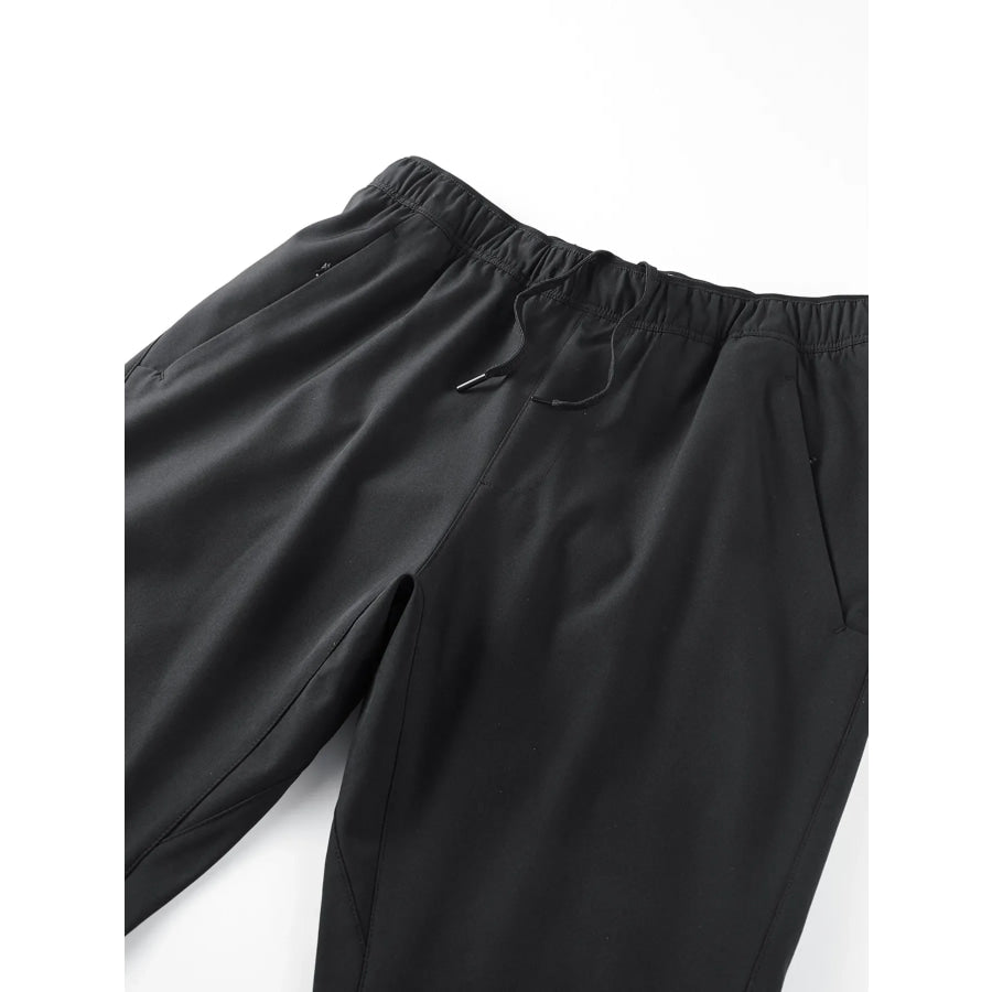 Men’s Plus Size Casual Elastic Waist Pants Apparel and Accessories