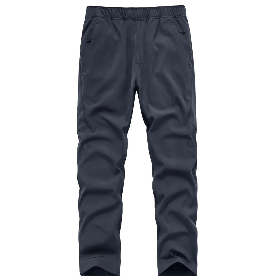 Men’s Plus Size Casual Elastic Waist Pants Blue / M Apparel and Accessories
