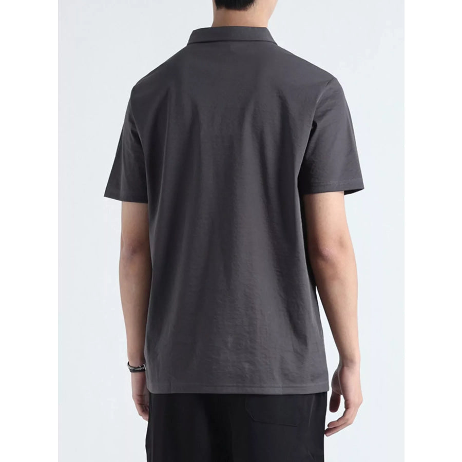 Men’s Plus Size Casual Fit Short Sleeve Polo Apparel and Accessories