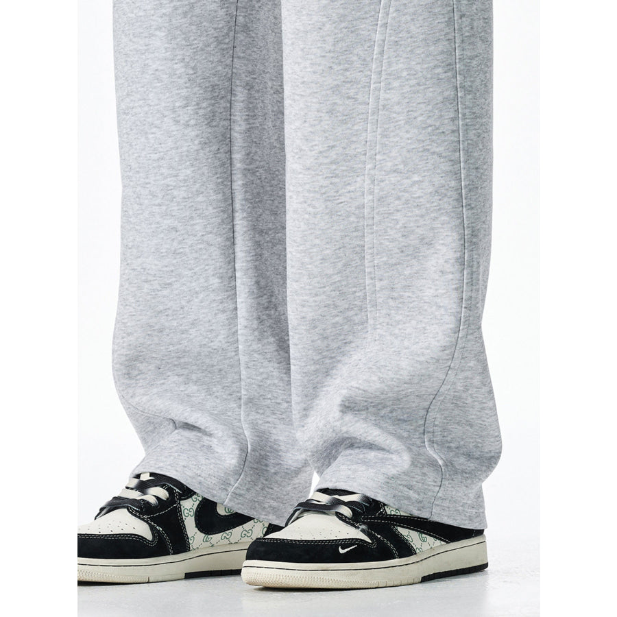 Men’s Plus Size Casual Loose-Fit Drawstring Sweatpants Apparel and Accessories