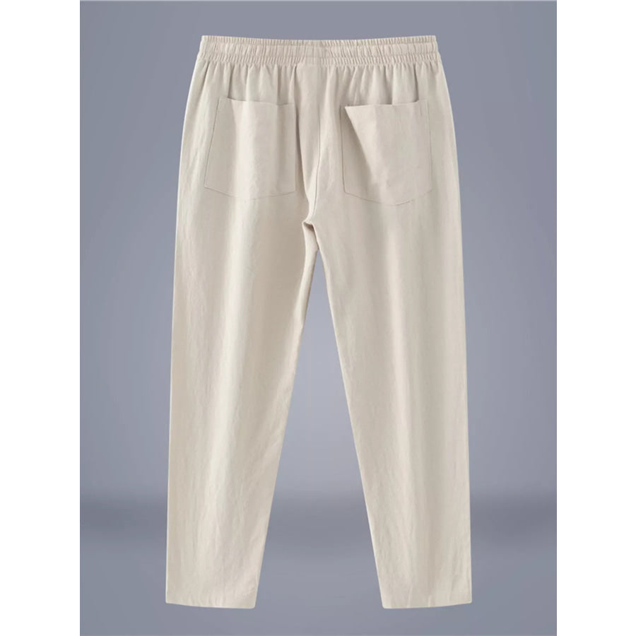 Men’s Plus Size Casual Loose-Fit Pants Apparel and Accessories