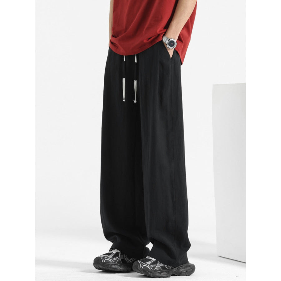 Men’s Plus Size Casual Loose Fit Pants Apparel and Accessories