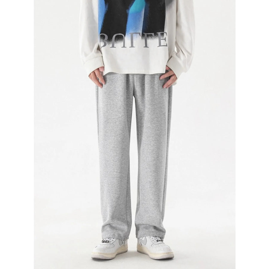 Men’s Plus Size Casual Loose-Fit Sweatpants Apparel and Accessories