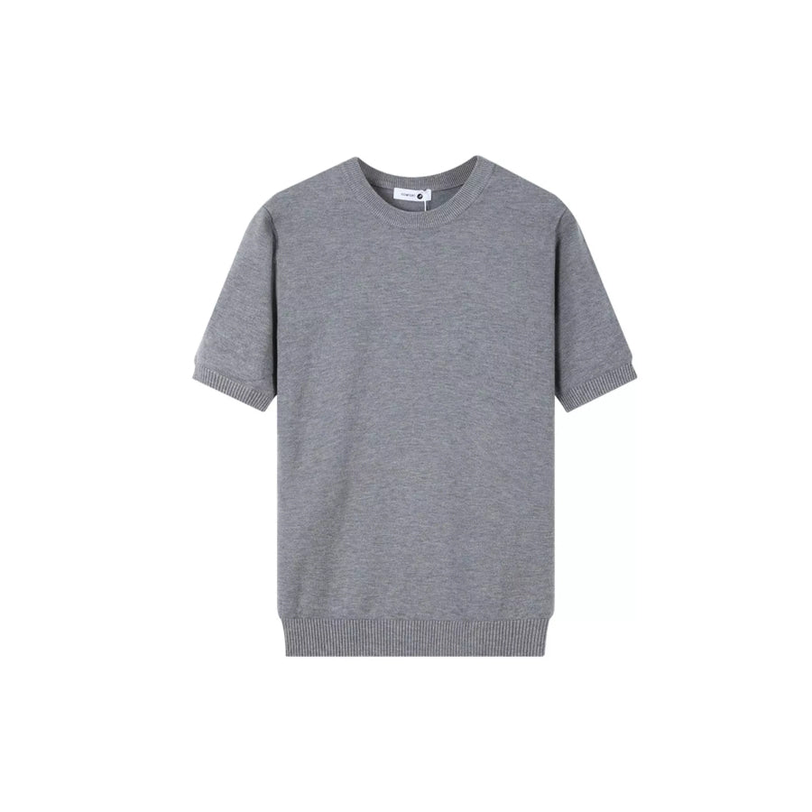 Men’s Plus Size Casual Short Sleeve Knit Top Apparel and Accessories