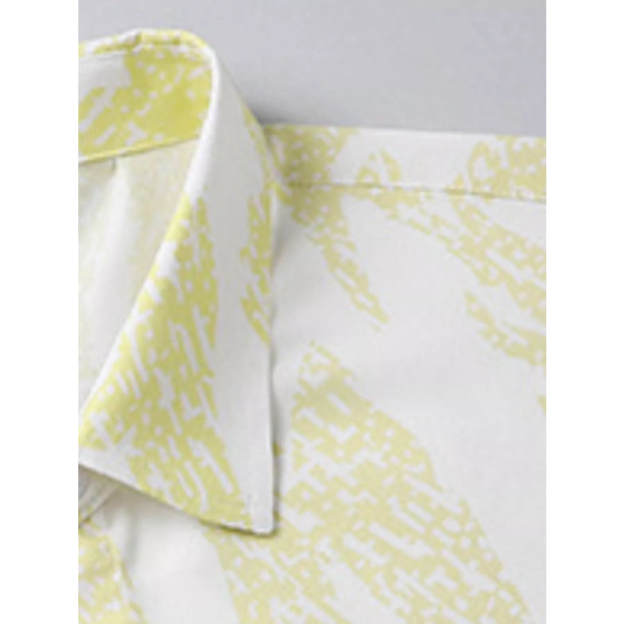 Men’s Plus Size Casual Short Sleeve Shirt Apparel and Accessories