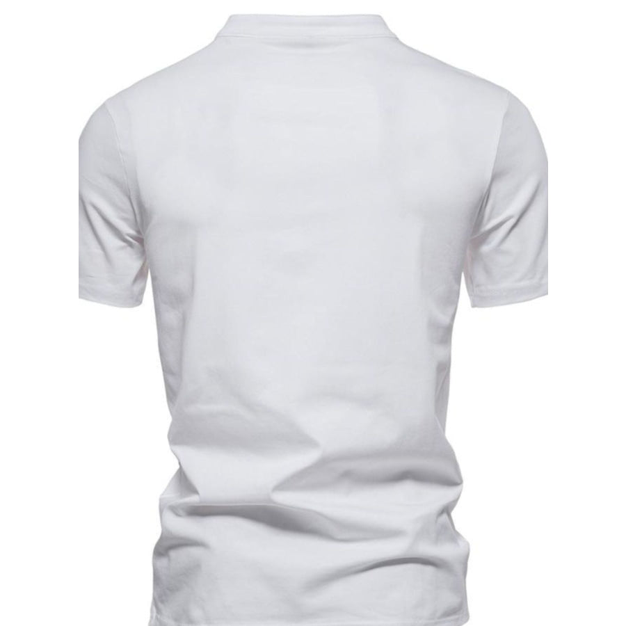 Men’s Plus Size Casual Short Sleeve Slim Fit T-Shirt Apparel and Accessories