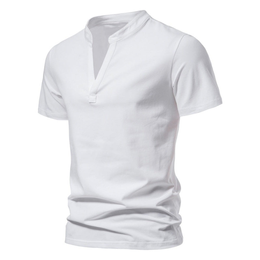 Men’s Plus Size Casual Short Sleeve Slim Fit T-Shirt Apparel and Accessories