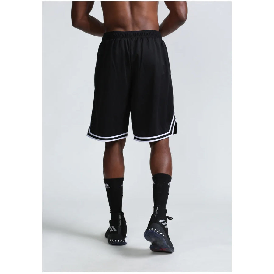 Men’s Plus Size Drawstring Breathable Quick-Dry Athletic Active Shorts Apparel and Accessories