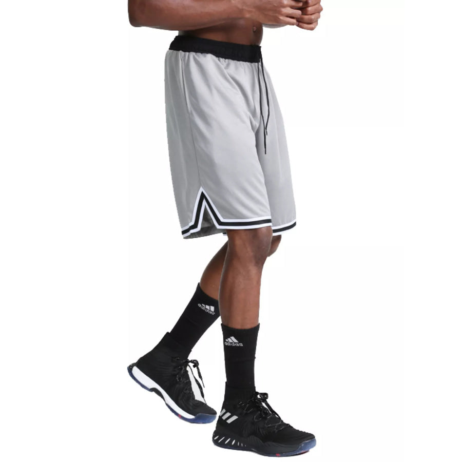 Men’s Plus Size Drawstring Breathable Quick-Dry Athletic Active Shorts Grey / M Apparel and Accessories