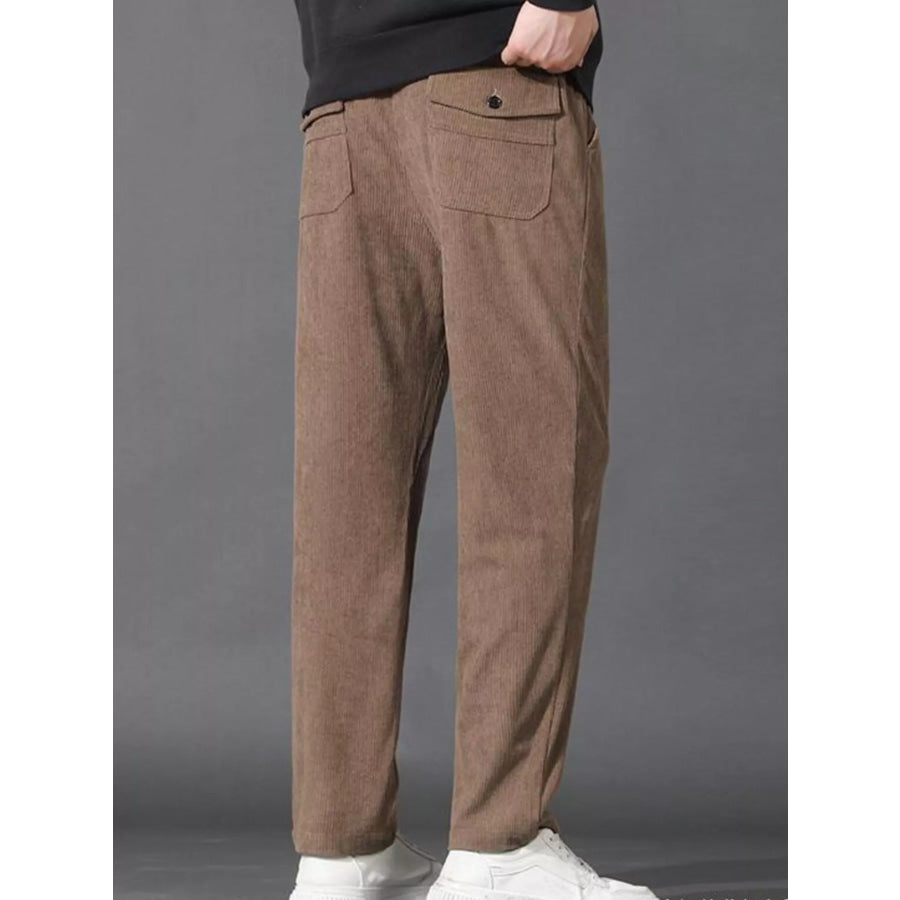 Men’s Plus Size Drawstring Loose Fit Pants Apparel and Accessories