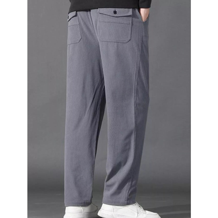 Men’s Plus Size Drawstring Loose Fit Pants Apparel and Accessories
