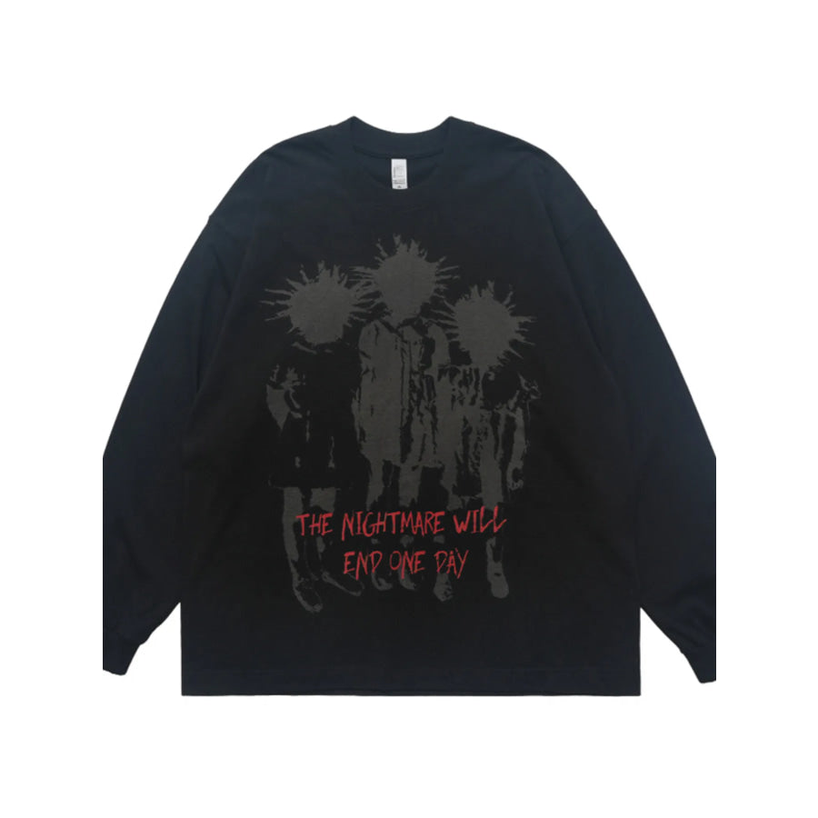 Men’s Plus Size Graphic Long Sleeve T-Shirt Apparel and Accessories