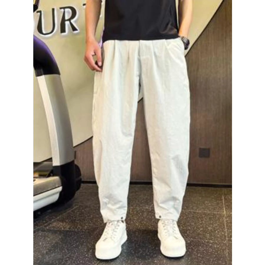 Men’s Plus Size Lightweight Casual Cargo Pants Apparel and Accessories