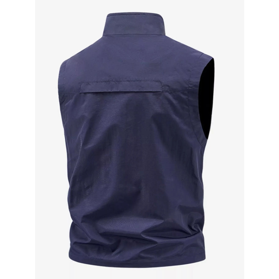 Men’s Plus Size Lightweight Multi-Pocket Outdoor Vest Apparel and Accessories