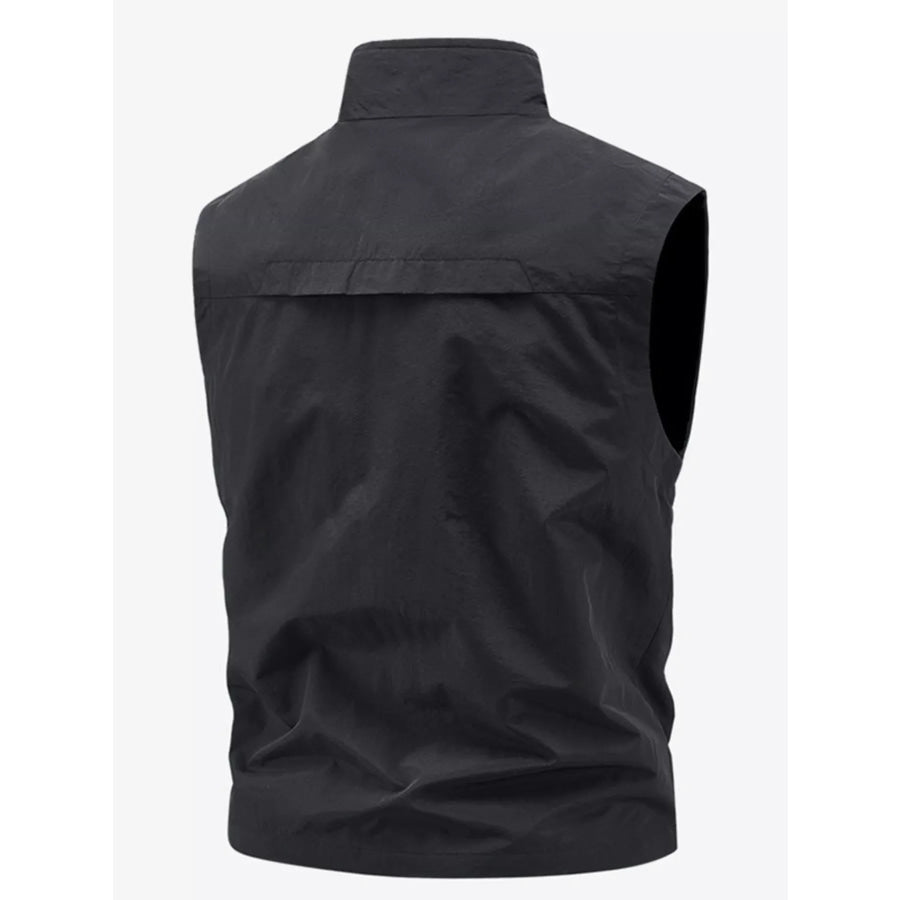 Men’s Plus Size Lightweight Multi-Pocket Outdoor Vest Apparel and Accessories