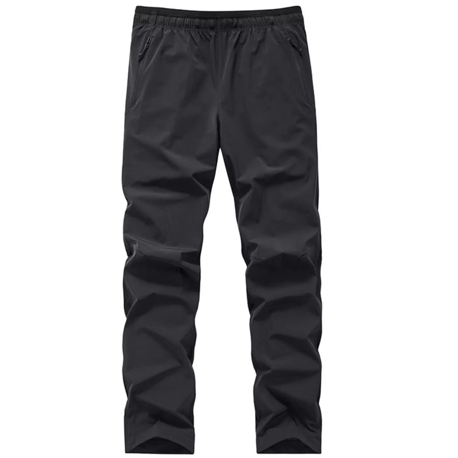 Men’s Plus Size Lightweight Quick-Dry Outdoor Pants Black / M Apparel and Accessories