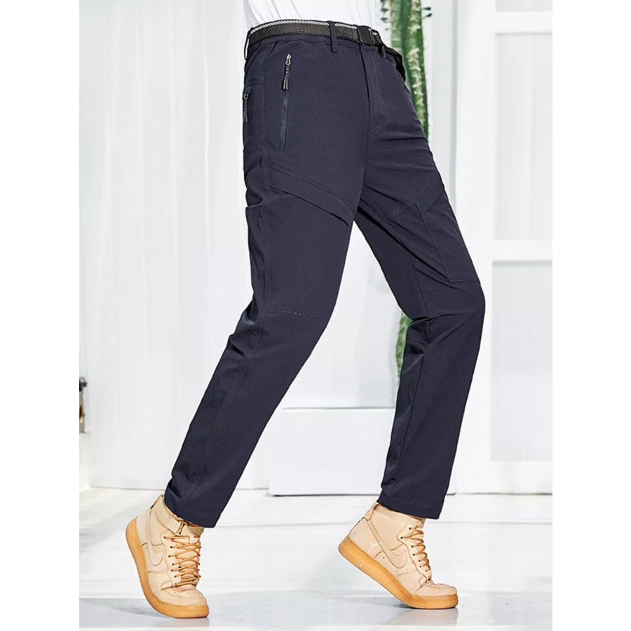 Men’s Plus Size Lightweight Quick Dry Pants Dark Blue / M Apparel and Accessories