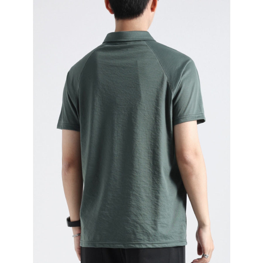 Men’s Plus Size Lightweight Short Sleeve Polo Apparel and Accessories