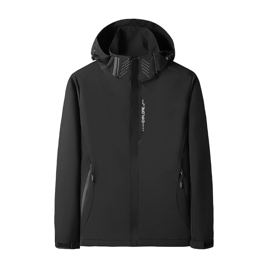 Men’s Plus Size Lightweight Windproof Casual Outdoor Jacket Apparel and Accessories