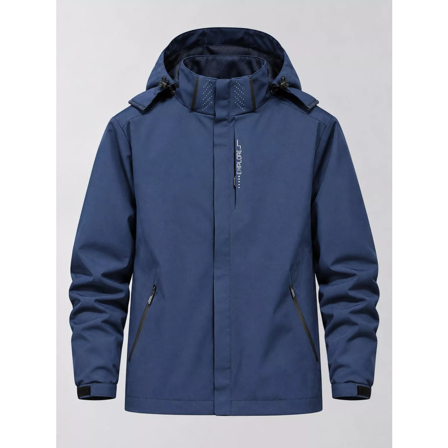 Men’s Plus Size Lightweight Windproof Casual Outdoor Jacket Apparel and Accessories