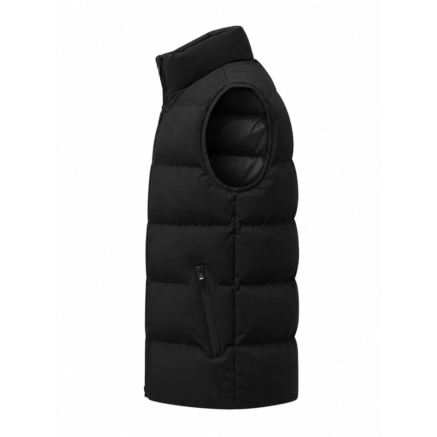 Men’s Plus Size Lightweight Zip Up Puffer Vest Apparel and Accessories