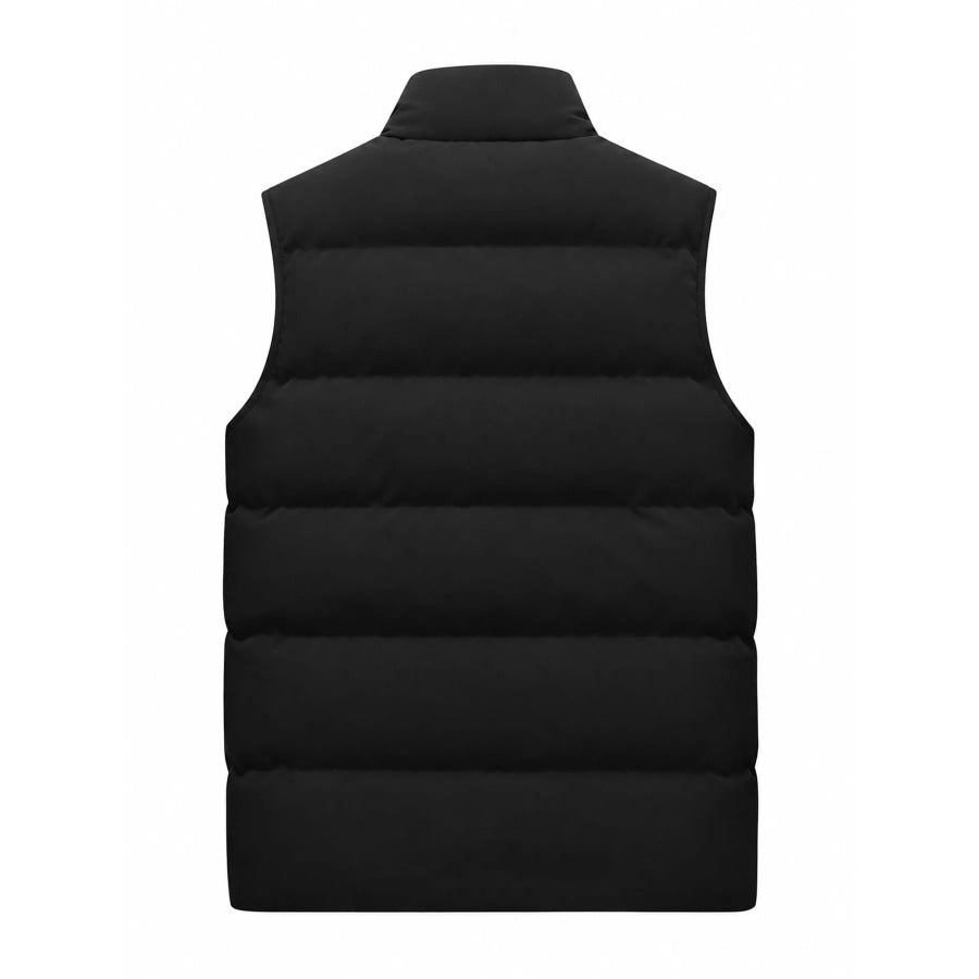 Men’s Plus Size Lightweight Zip Up Puffer Vest Apparel and Accessories