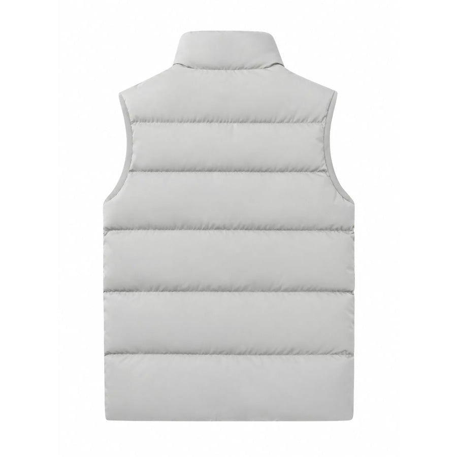 Men’s Plus Size Lightweight Zip Up Puffer Vest Apparel and Accessories