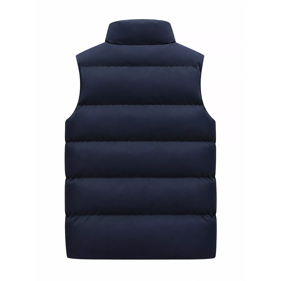 Men’s Plus Size Lightweight Zip Up Puffer Vest Apparel and Accessories
