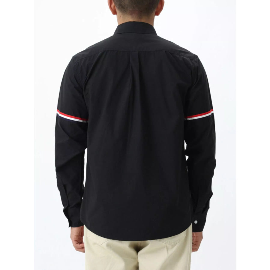 Men’s Plus Size Long-Sleeve Button-Down Shirt Apparel and Accessories
