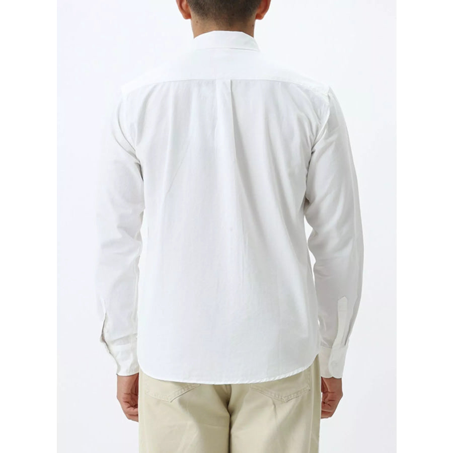 Men’s Plus Size Long-Sleeve Button-Down Shirt Apparel and Accessories