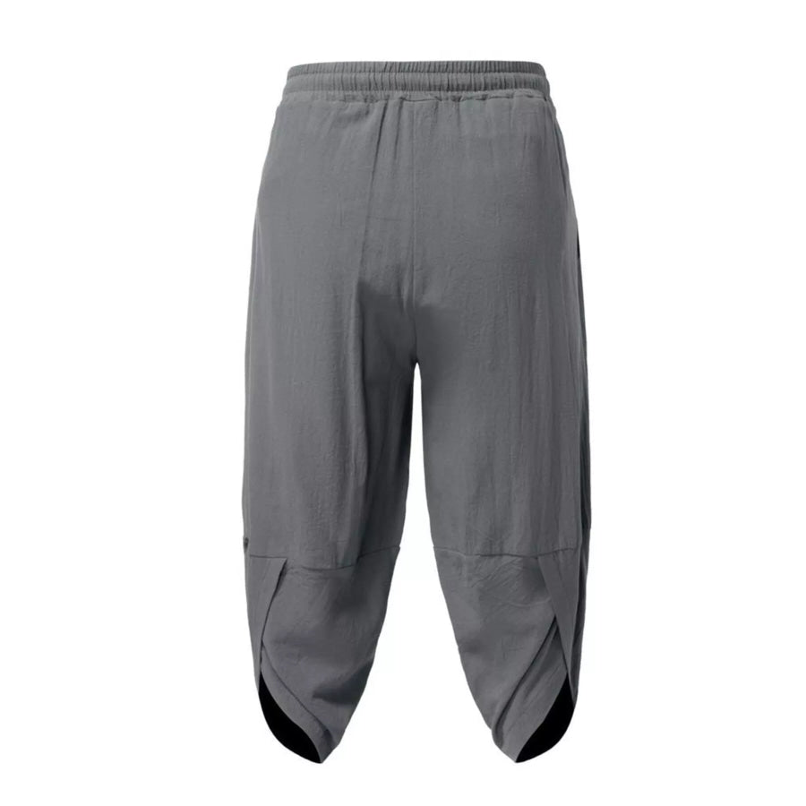 Men’s Plus Size Loose Fit Cropped Pants Apparel and Accessories