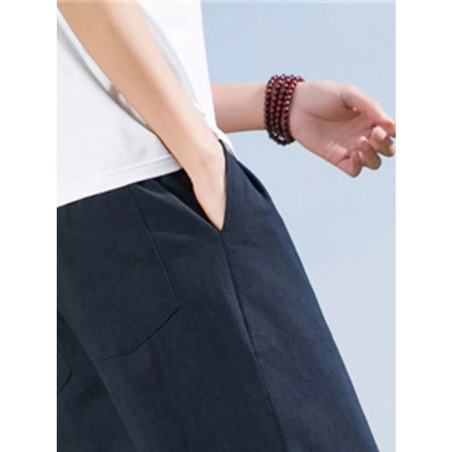 Men’s Plus Size Loose Fit Drawstring Casual Pants Apparel and Accessories