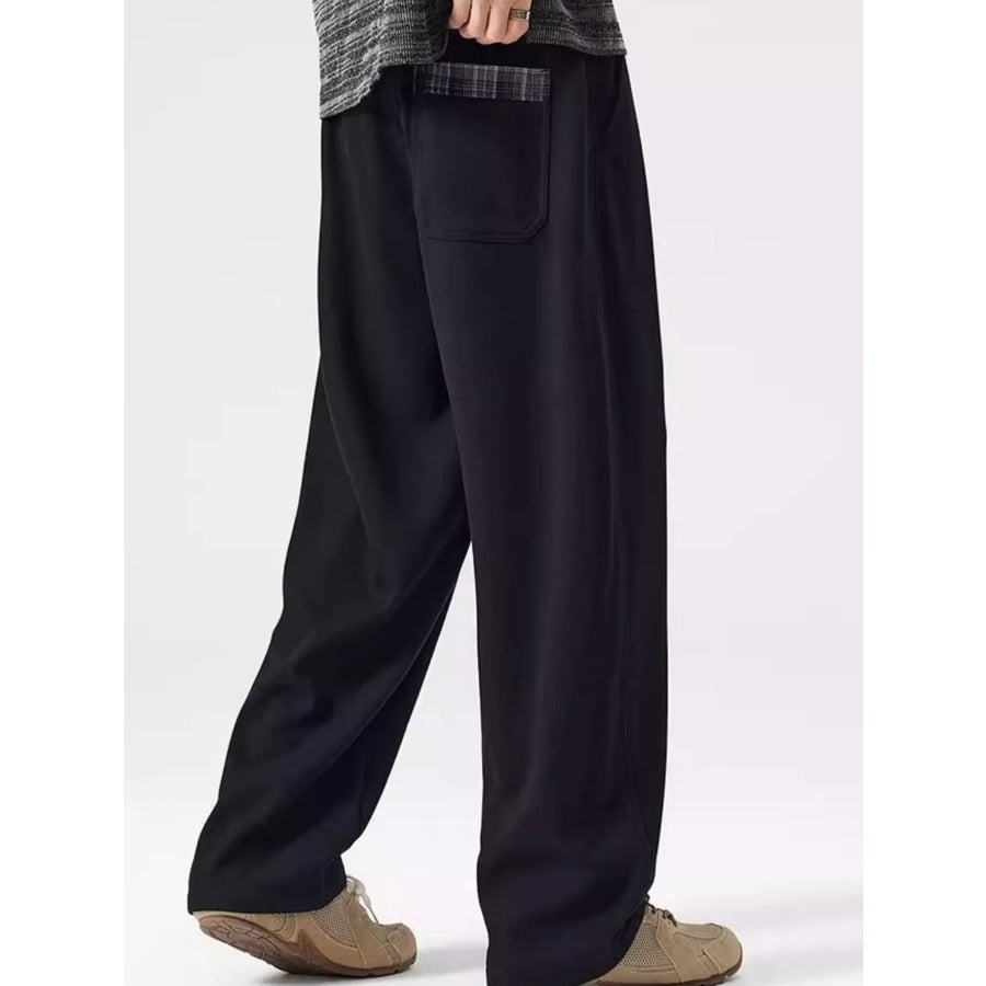Men’s Plus Size Loose Fit Drawstring Casual Pants Apparel and Accessories