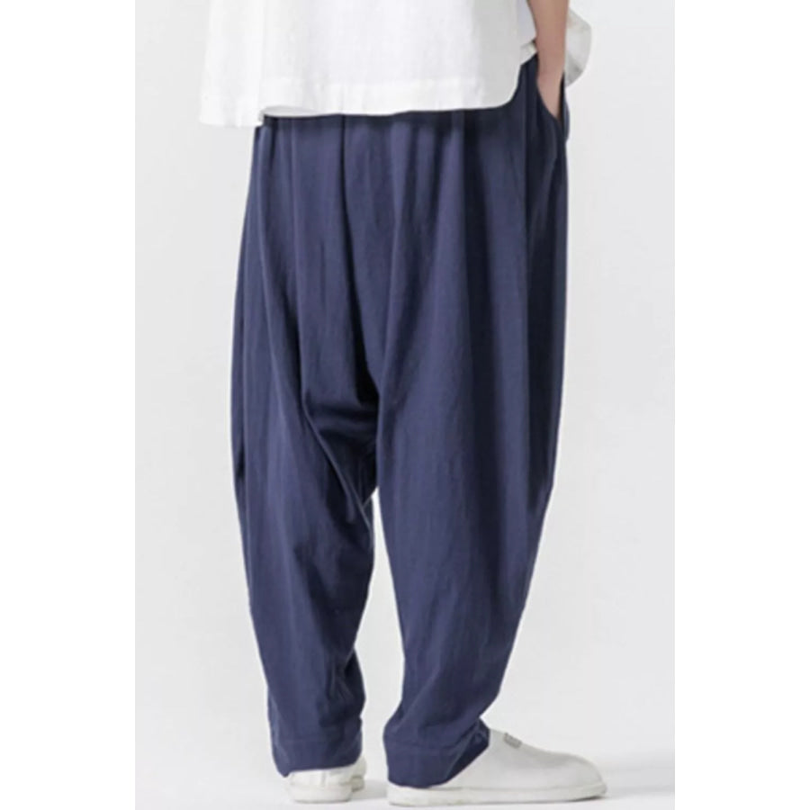 Men’s Plus Size Loose Fit Harem Pants Apparel and Accessories