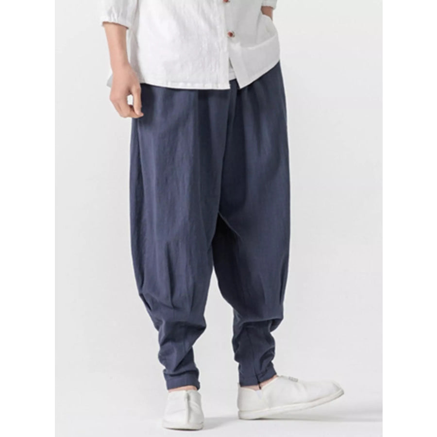 Men’s Plus Size Loose Fit Harem Pants Apparel and Accessories