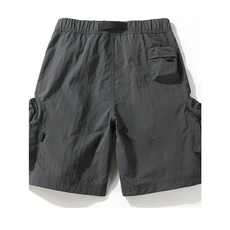 Men’s Plus Size Multi-Pocket Cargo Shorts Apparel and Accessories