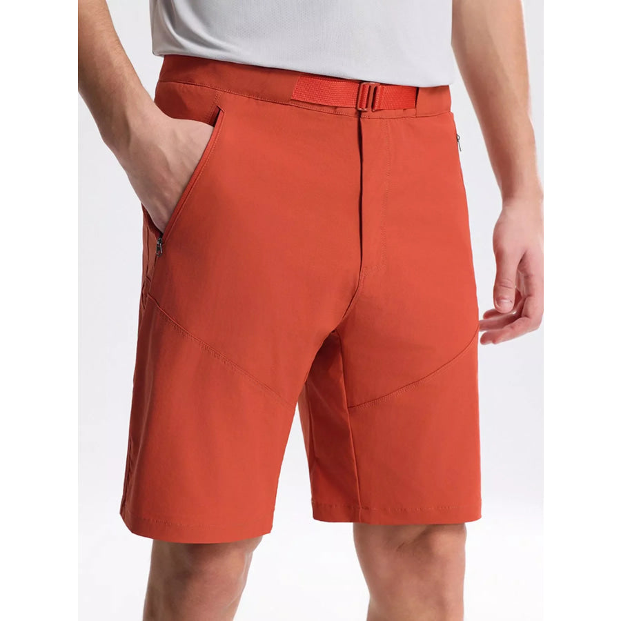 Men’s Plus Size Pocketed Lightweight Shorts Apparel and Accessories