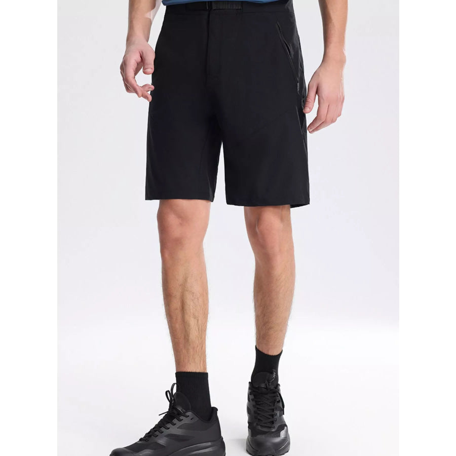Men’s Plus Size Pocketed Lightweight Shorts Apparel and Accessories