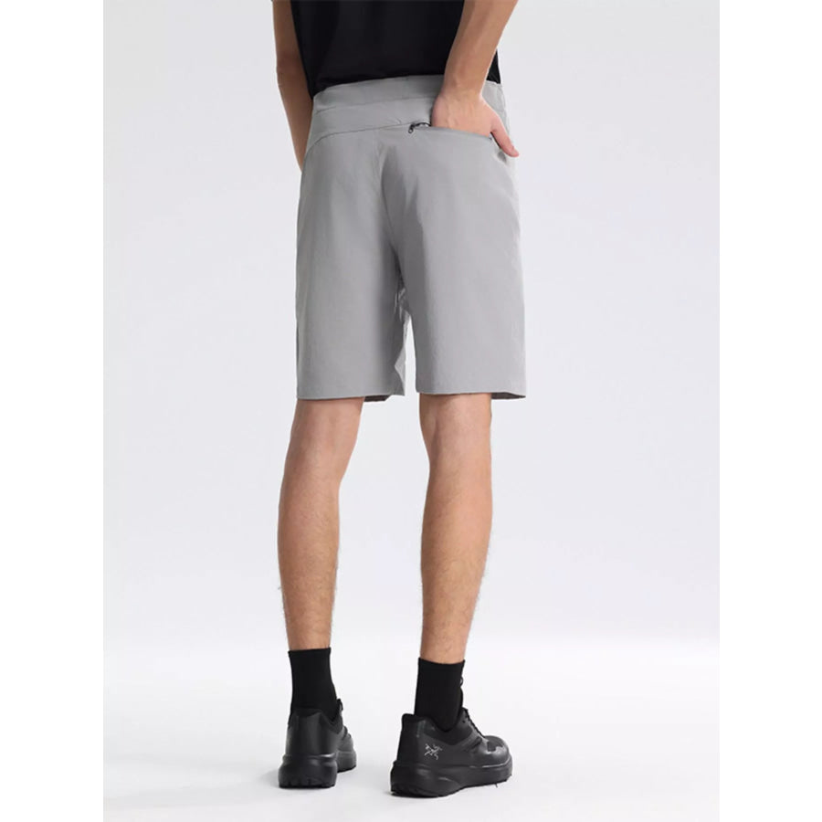 Men’s Plus Size Pocketed Lightweight Shorts Apparel and Accessories