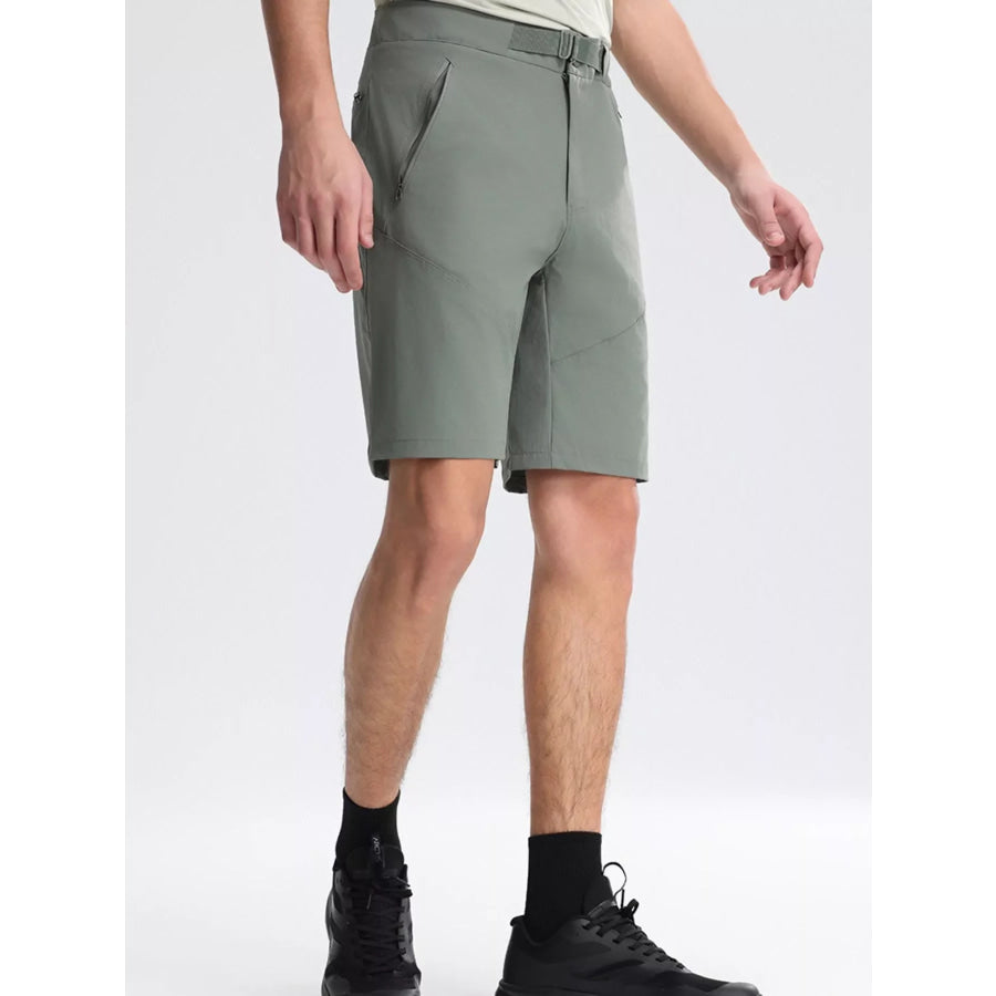 Men’s Plus Size Pocketed Lightweight Shorts Apparel and Accessories