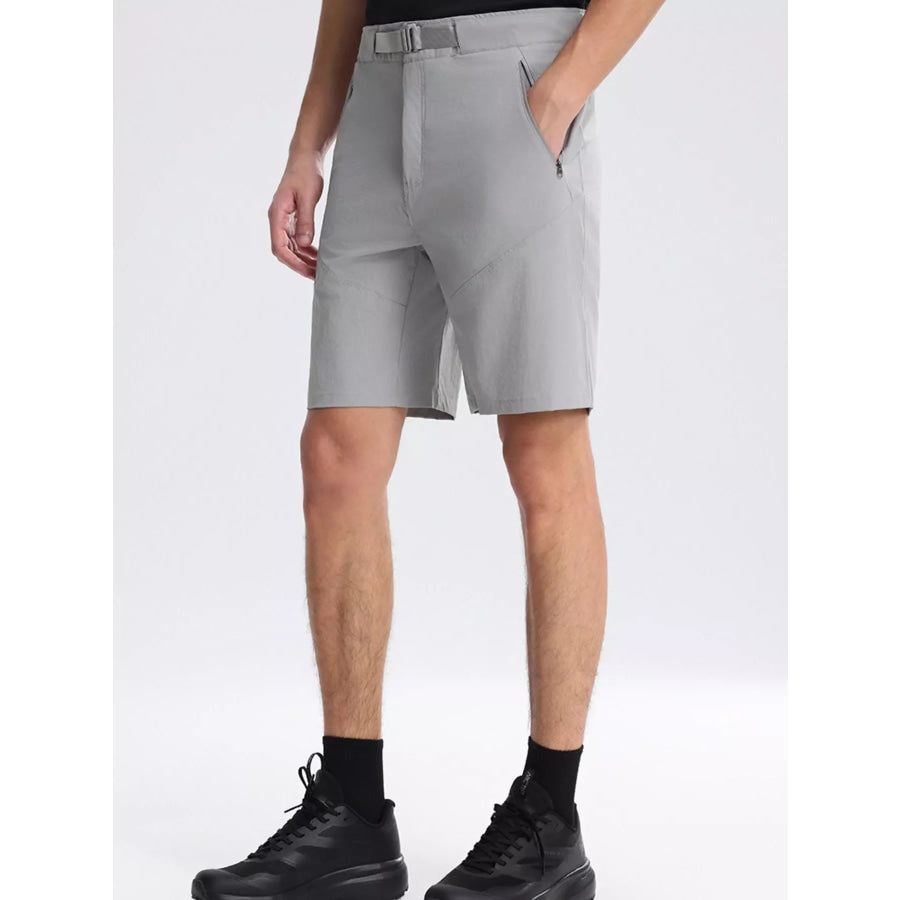 Men’s Plus Size Pocketed Lightweight Shorts Apparel and Accessories