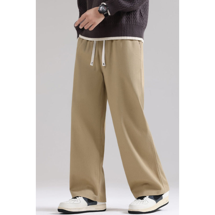 Men’s Plus Size Relaxed Fit Drawstring Pants Apparel and Accessories
