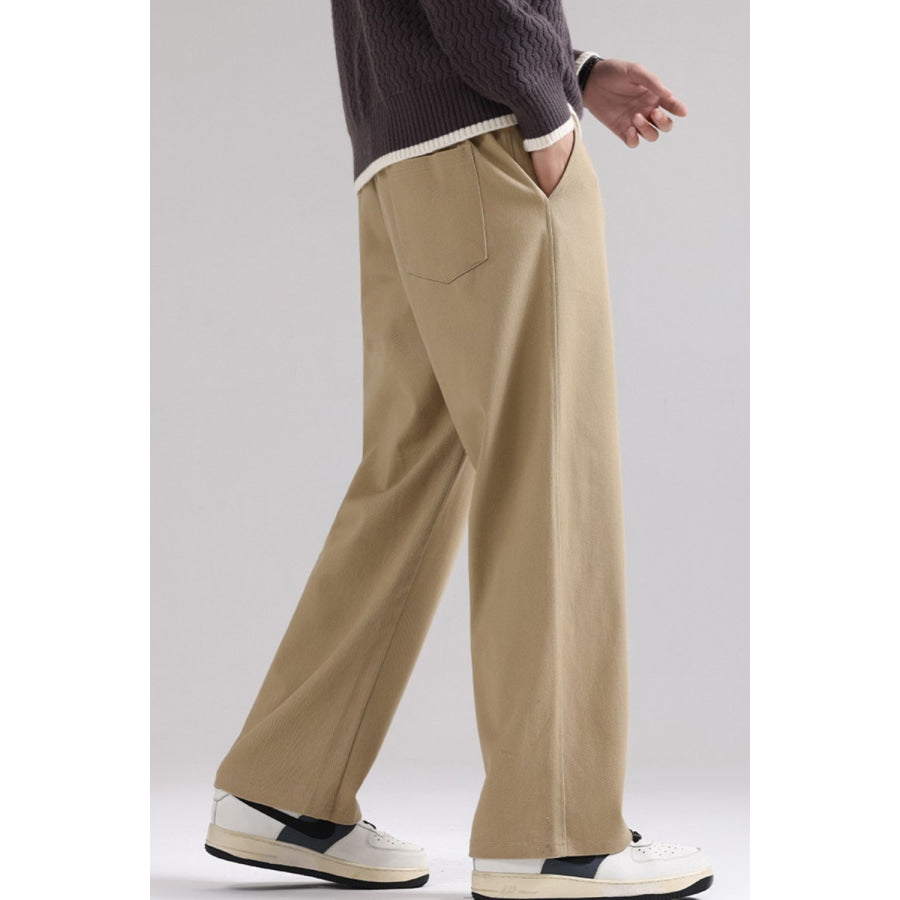 Men’s Plus Size Relaxed Fit Drawstring Pants Apparel and Accessories