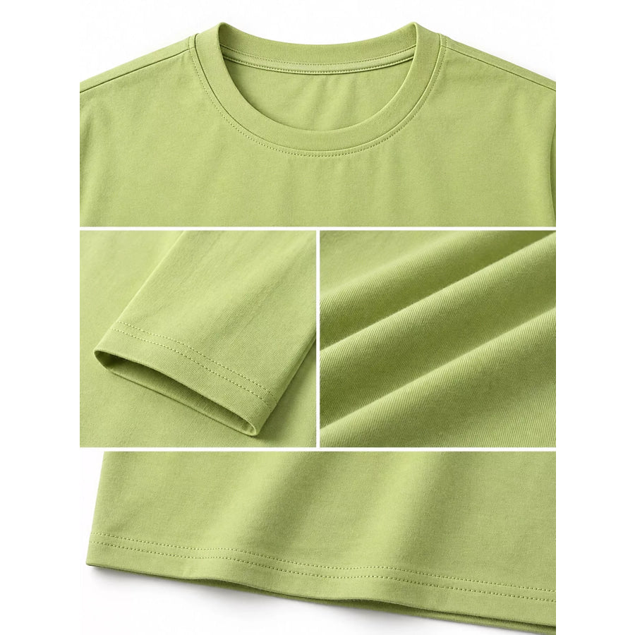 Men’s Plus Size Round Neck Long Sleeve T-Shirt Apparel and Accessories
