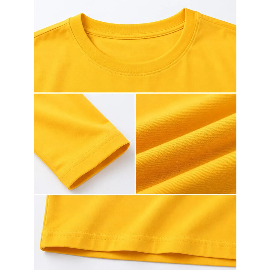 Men’s Plus Size Round Neck Long Sleeve T-Shirt Apparel and Accessories