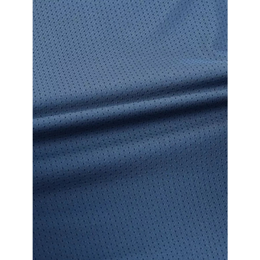 Men’s Plus Size Round Neck Quick-Dry Active T-Shirt Apparel and Accessories