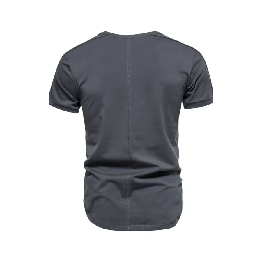 Men’s Plus Size Round Neck Tactical Style T-Shirt Apparel and Accessories