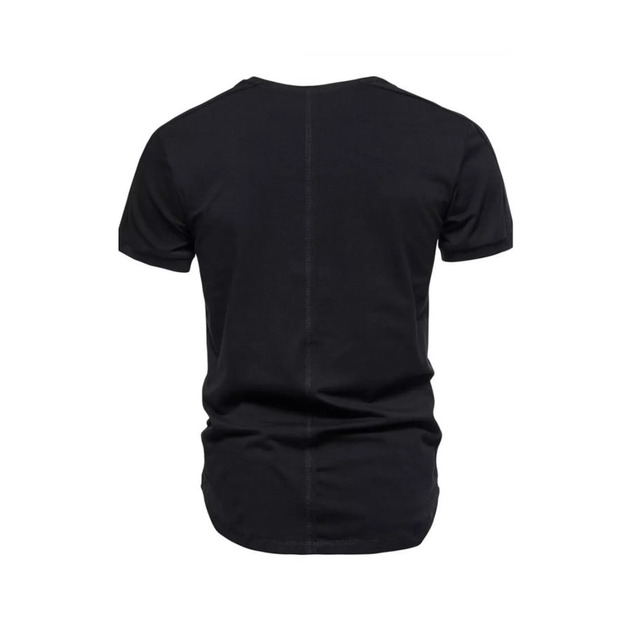 Men’s Plus Size Round Neck Tactical Style T-Shirt Apparel and Accessories