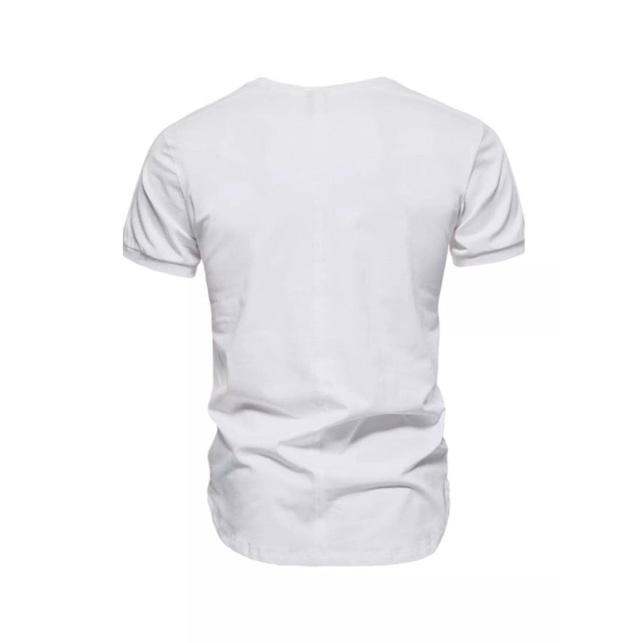 Men’s Plus Size Round Neck Tactical Style T-Shirt Apparel and Accessories
