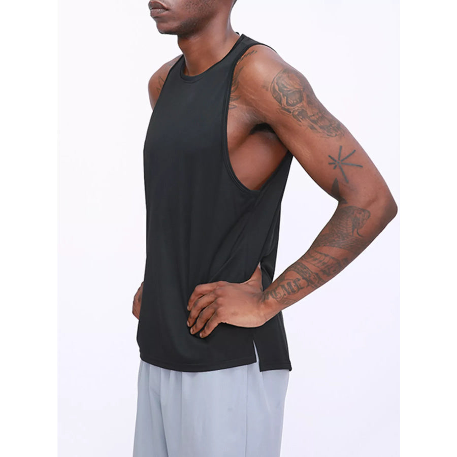 Men’s Plus Size Sleeveless Performance Active Tank Apparel and Accessories